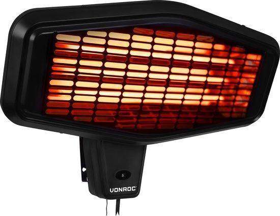 2dekans | VONROC Sfeervolle terrasverwarmer – Amiata 2200W –, Doe-het-zelf en Verbouw, Gereedschap | Overige machines, Zo goed als nieuw