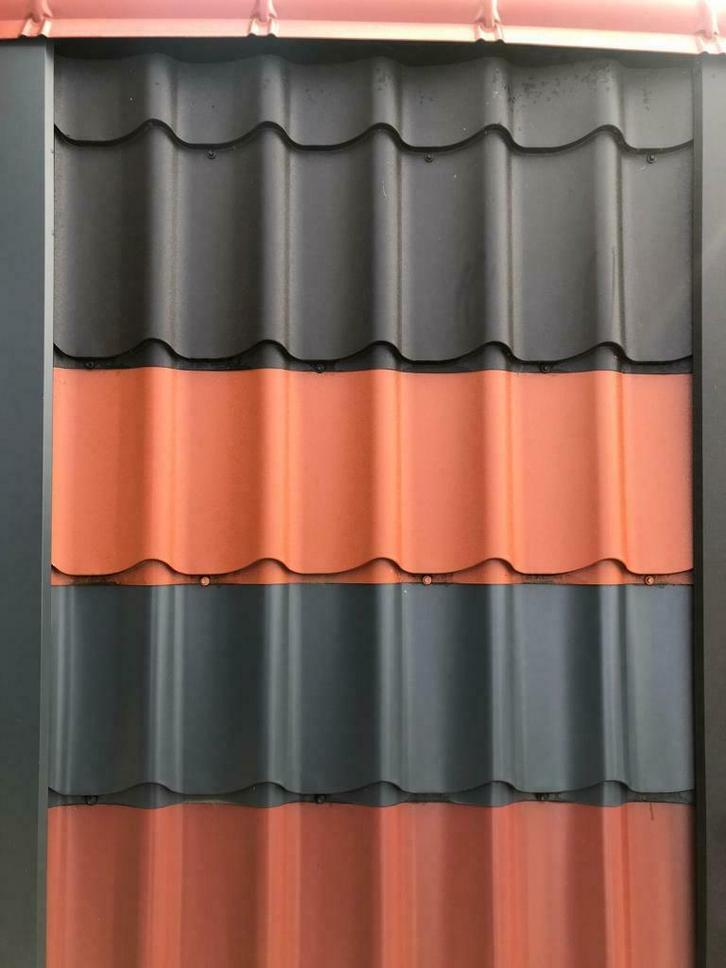 Dakpanplaten - Wandplaten - Dakplaten - Sandwichpanelen, Doe-het-zelf en Verbouw, Dakpannen en Dakbedekking, Dakplaat of Dakpanplaat