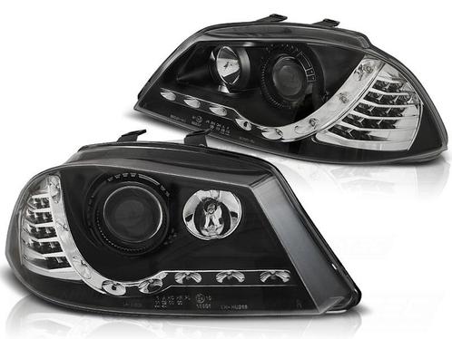 Koplampen met parkeerlicht SEAT IBIZA 6L 04 02-08 ZWART, Auto-onderdelen, Verlichting, Nieuw, Ophalen of Verzenden