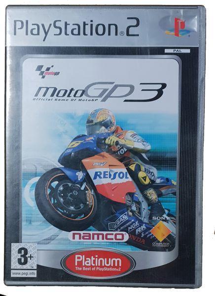 MotoGP 3-Platinum (PlayStation 2) Gebruikt, Spelcomputers en Games, Games | Sony PlayStation 2, Zo goed als nieuw, Ophalen of Verzenden