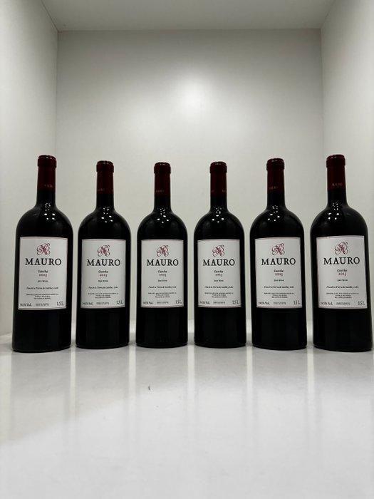 2023 Bodegas Mauro - Castilië en León - 6 Magnums (1.5L), Verzamelen, Wijnen