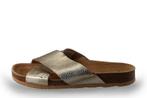 Manfield Slippers in maat 40 Goud | 10% extra korting, Kleding | Dames, Schoenen, Slippers, Overige kleuren, Verzenden, Zo goed als nieuw