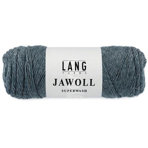 Lang Yarns Jawoll Superwash - 20 legerblauw mix - Sokkenwo, Hobby en Vrije tijd, Breien en Haken, Ophalen of Verzenden