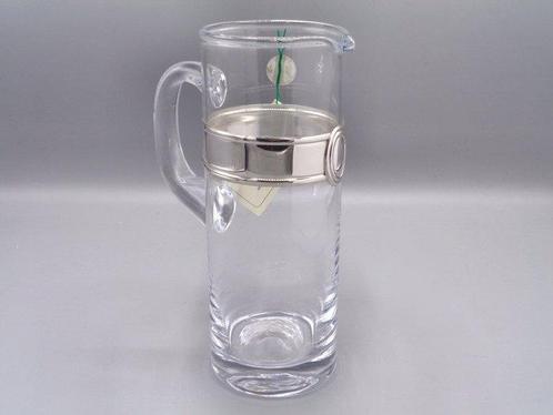 PG-MIANI Argenteria - Karaf - Glas, van 925 zilver, Antiek en Kunst, Antiek | Goud en Zilver
