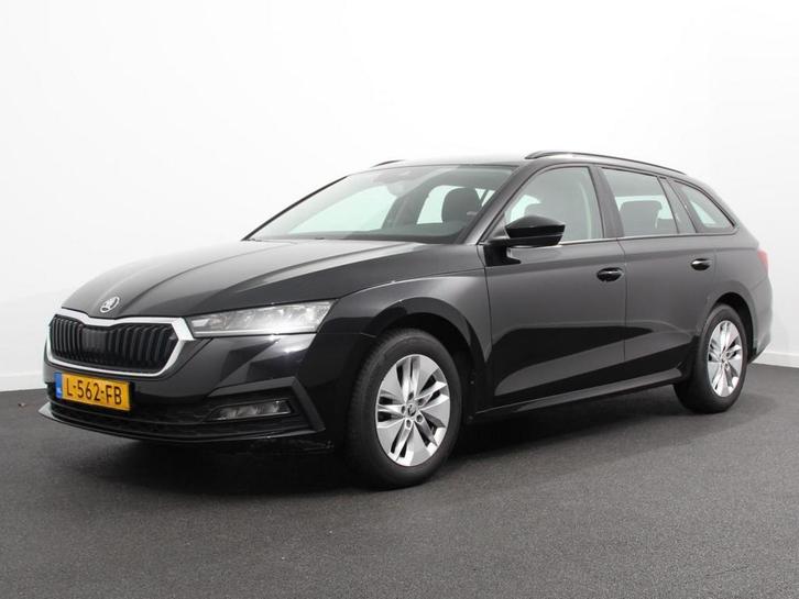 Zakelijke Lease |  Škoda Octavia Combi 1.0 TSI 110pk Busines, Auto's, Skoda, Lease, Zwart, Handgeschakeld, Stationwagon, Overige kleuren