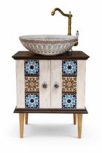 Vintage Wasbak - Rcznie robiona - Keramiek