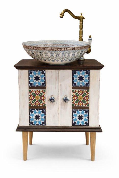 Vintage Wasbak - Rcznie robiona - Keramiek, Antiek en Kunst, Curiosa en Brocante