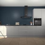 Zijdegrijze keuken Leuven 49015, Verzenden, Nieuw