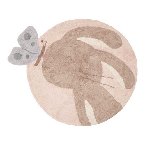 Little Dutch vloerkleed Bunny Maat Default Title, Kinderen en Baby's, Kinderkamer | Inrichting en Decoratie, Nieuw, Verzenden