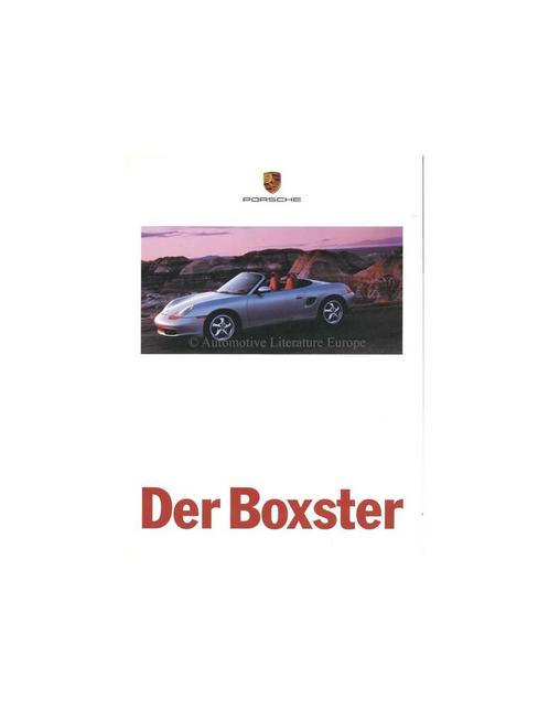 1997 PORSCHE BOXSTER BROCHURE DUITS, Boeken, Auto's | Folders en Tijdschriften, Porsche