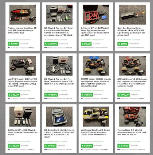 Ruil nu je 2ehands ARRMA - Traxxas - HPI - FG RC auto in!, Hobby en Vrije tijd, Modelbouw | Radiografisch | Auto's, Nieuw, RTR (Ready to Run)