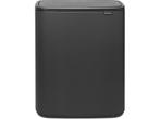 Brabantia Bo Touch Bin Prullenbak 60 liter Mineral Infini, Nieuw