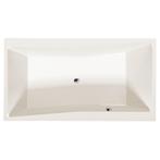 Rechthoekig Ligbad Sapho Quest 180x100x49 cm Gebroken Wit, Doe-het-zelf en Verbouw, Sanitair, Ophalen of Verzenden, Nieuw, Bad
