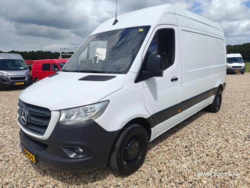 Zakelijke Lease |  Mercedes-Benz Sprinter 314 2.2 CDI L2H2 ,, Auto's, Bestelauto's, Dealer onderhouden, Lease, Zwart, Handgeschakeld