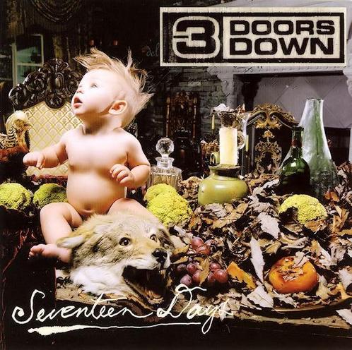 cd - 3 Doors Down - Seventeen Days, Cd's en Dvd's, Cd's | Overige Cd's, Zo goed als nieuw, Verzenden