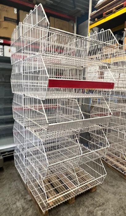 Stapelmand, Draadmanden, B96 x D69 x H44cm, Zakelijke goederen, Kantoor en Winkelinrichting | Magazijn, Stelling en Opslag