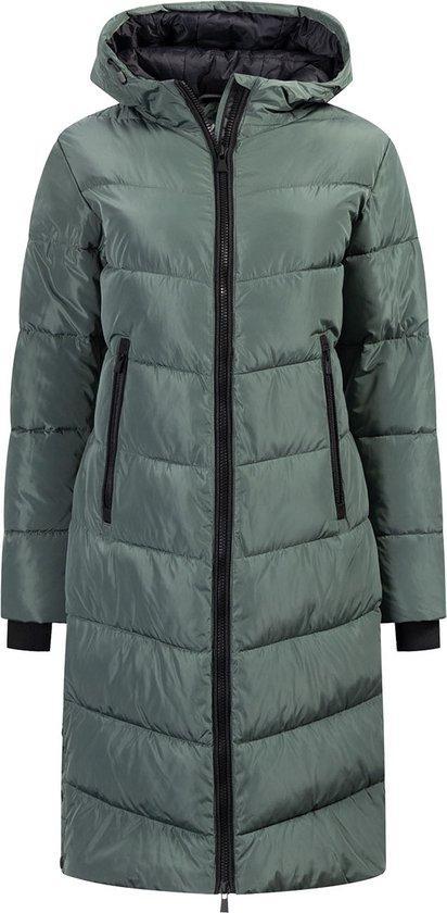 Kjelvik Lange Gewatteerde Jas Kiara Vrouwen - Maat 36, Kleding | Dames, Jassen | Winter, Nieuw, Verzenden