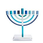 Menorah, prachtige 7-armige Menorah small uitgevoerd in...., Huis en Inrichting, Woonaccessoires | Kandelaars en Kaarsen, Nieuw