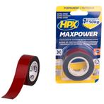 Max Power Outdoor bevestigingstape - zwart 25mm x 1,5m, Ophalen of Verzenden