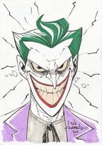 Jon Sommariva - 1 Original drawing - Batman, Joker -, Boeken, Stripboeken, Nieuw