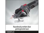 Powerplus POWE30040 Invalzaag - 500W - Ø85mm - Incl., Verzenden, Zo goed als nieuw