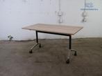 Gispen | Klaptafel | Tweedehands | Robson eiken blad | Verri, Verzenden, Gebruikt