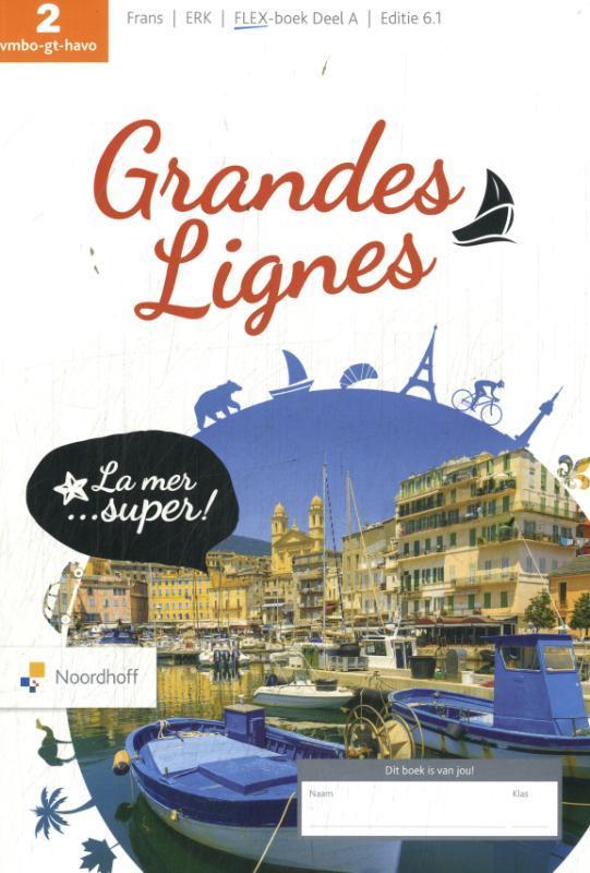 Grandes Lignes 2 vmbo gt havo Flex boek A 9789001045715, Boeken, Studieboeken en Cursussen, Zo goed als nieuw, Verzenden