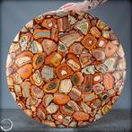 Natuurlijke zeer artistieke polychrome jaspis Tafelblad-