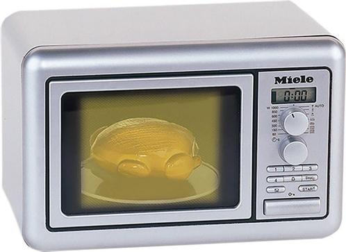 Klein Toys Miele speelgoed-magnetron - 25x16x17,5 cm - incl., Witgoed en Apparatuur, Magnetrons, Zo goed als nieuw, Ophalen of Verzenden