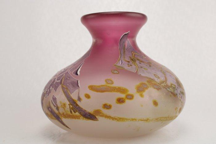 Val Saint Lambert - Louis Leloup - Vaas - Kristal - Abstract, Antiek en Kunst, Antiek | Glas en Kristal