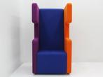 Fauteuil Ahrend Landscape - stof blauw, oranje, paars -, Werkplek, Ophalen of Verzenden, Gebruikt, Overige typen