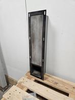 Reserve toiletrolhouder Inbouw Gunmetal, Ophalen of Verzenden, Nieuw