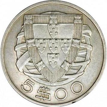 Portugal. 5 Escudos 1932 rara beschikbaar voor biedingen