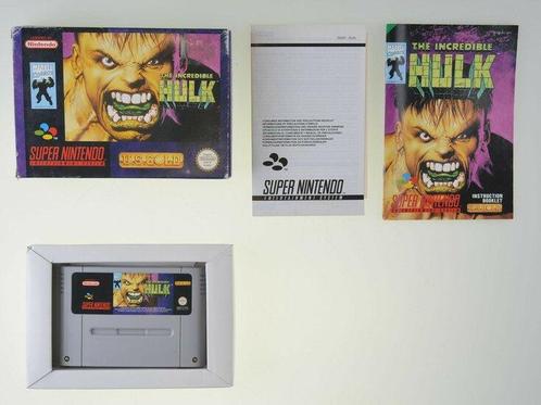 Incredible Hulk [Super Nintendo], Spelcomputers en Games, Games | Nintendo Super NES, Zo goed als nieuw, Ophalen of Verzenden