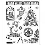 Viva Decor - Clear Stamp - Steampunk Christmas tree, Hobby en Vrije tijd, Knutselen, Nieuw