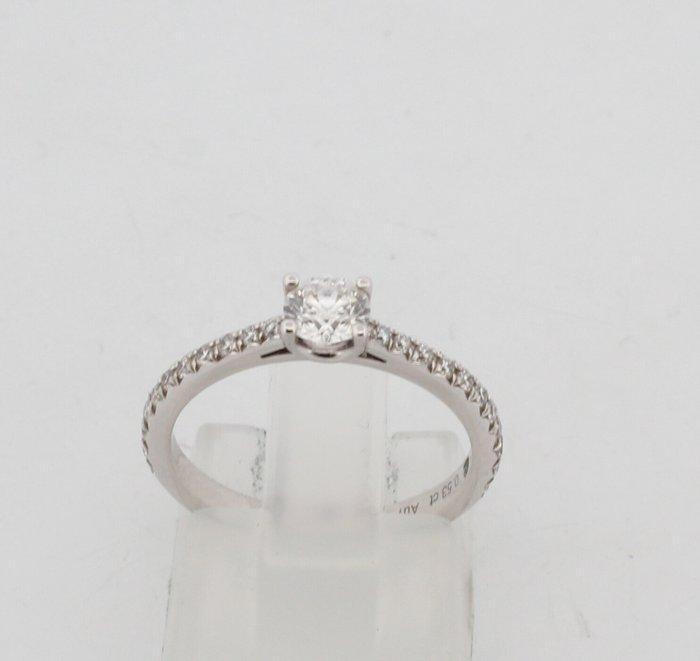 Zonder minimumprijs - Ring - 18 karaat Witgoud Diamant, Sieraden, Tassen en Uiterlijk, Ringen