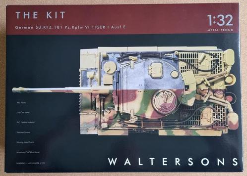 Waltersons 962043 Tiger I Ausf.E Plastic Model Kit with, Hobby en Vrije tijd, Modelbouw | Auto's en Voertuigen, Verzenden