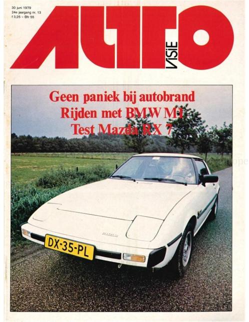 1979 AUTOVISIE MAGAZINE 13 NEDERLANDS, Boeken, Auto's | Folders en Tijdschriften