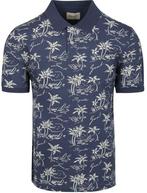 Gant Poloshirt Palm Print Dusty Navy maat XXL Heren, Kleding | Heren, Polo's, Nieuw, Overige maten, Gant, Verzenden