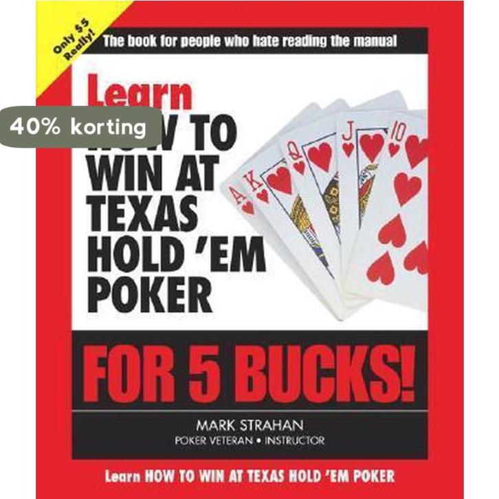 Learn How To Win At Poker For 5 Bucks 9780321287816, Boeken, Taal | Engels, Gelezen, Verzenden