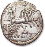 Romeinse Republiek. M. Tullius. Denarius Rome 120 B.C. -