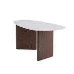 *WOONWINKEL* Organische Eettafel Klein Bruin, Huis en Inrichting, Tafels | Eettafels, Verzenden, Nieuw