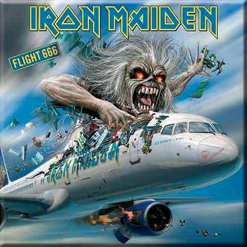 ron Maiden Flight 666 Koelkast Magneet officiële merchandise, Verzamelen, Muziek, Artiesten en Beroemdheden, Gebruiksvoorwerp