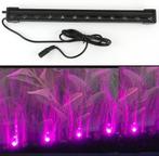 Aquarium LED licht met luchtgordijn PAARS 16cm, Dieren en Toebehoren, Vissen | Aquaria en Toebehoren, Nieuw, Ophalen of Verzenden