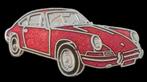 Porsche type 911 Carrera pin- rood emaille, Verzamelen, Speldjes, Pins en Buttons, Verzenden, Nieuw, Transport, Speldje of Pin
