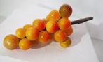 sculptuur, Vintage Alabaster Grape Bunches - 25 cm - Albast