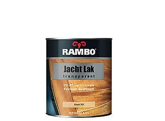 RAMBO JACHTLAK TRANSPARANT HOOGGLANS - Blank - 0,75 liter, Doe-het-zelf en Verbouw, Verf, Beits en Lak, Lak, Overige kleuren, Nieuw