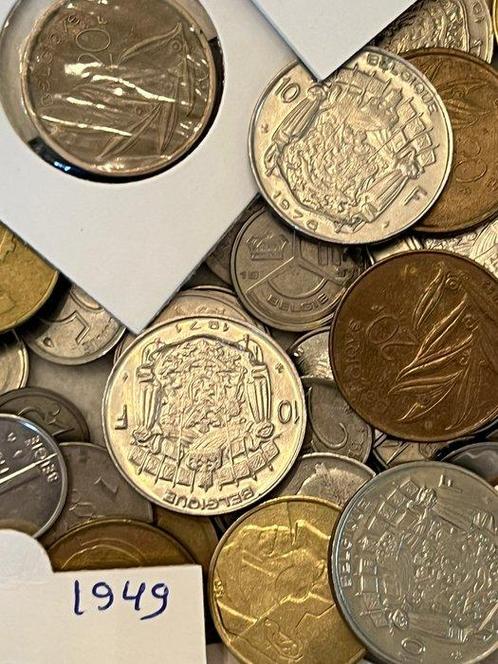 België. 150 pièces, 1949 à 1998 (Zonder Minimumprijs), Postzegels en Munten, Munten | Europa | Niet-Euromunten
