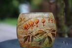 Daum Frères - Vaas - Coeur de Jeannette - Glas, Antiek en Kunst, Antiek | Glas en Kristal