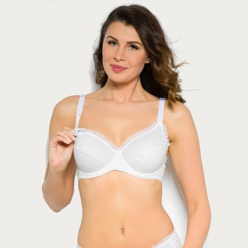 BB (Benefit) Voedingsbh / Zwangerschapsbh Mama Dots Wit, Kleding | Dames, Ondergoed en Lingerie
